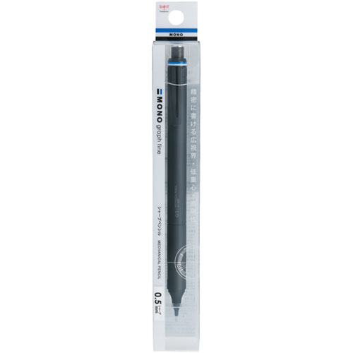 【トンボ鉛筆】モノグラフファイン　０．５ｍｍ　シャープペンシル　低重心設計（ブラック） １本/DPA-112B