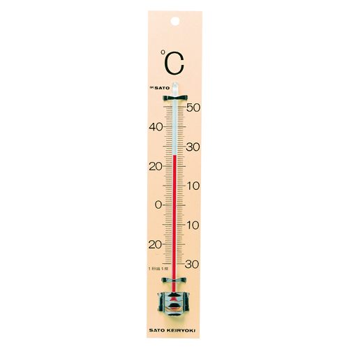 【佐藤計量器】温度計　板付温度計　 １個/1510-00