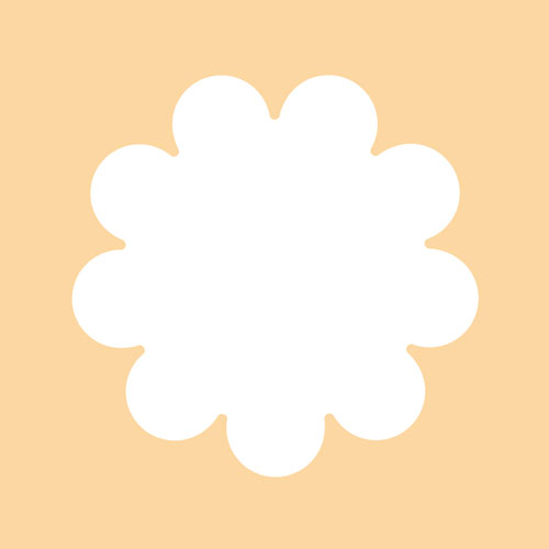 【呉竹】キュアパンチ　スモール　ペーパークラフト　クッキー　フラワー １個/SBKPS500-36