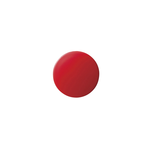 【クラウン】カラーマグタッチ　再生ＡＢＳ製　丸形　径２０×厚７ｍｍ（赤） １０個/CR-MG20-RX10