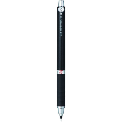 【三菱鉛筆】クルトガ　ラバーグリップ付モデル　０．５ｍｍ（ブラック） １本/M56561P.24