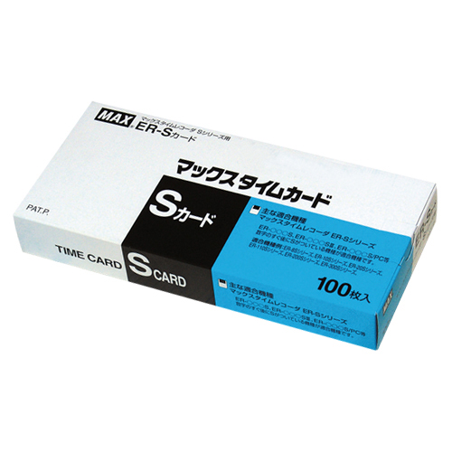 【マックス】タイムレコーダーオプション品　タイムカード １箱/ER90060