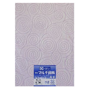 【パルコ】渦巻レース紙　紫（紫） １０袋/IJU-A4-17
