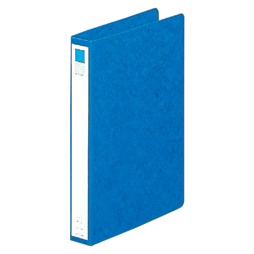 リングファイル　タテ型（背幅３５ｍｍ）（藍）