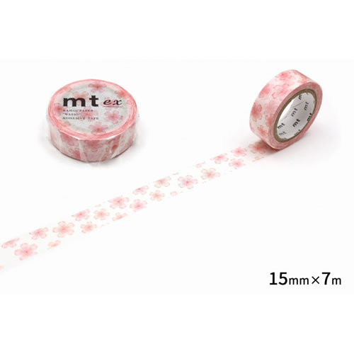 【カモ井加工紙】ＥＸさくら　マスキングテープ　マステ １巻/MTEX1P85R