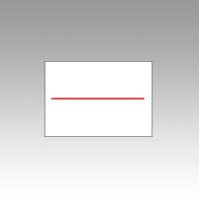 【サトー】ハンドラベラー　デュオベラー２２０専用ラベル強粘　仕様：赤１本線 １０巻/1-33-99921-2