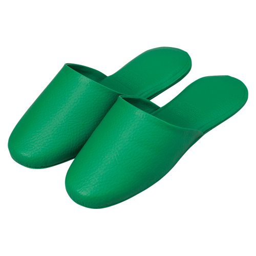【ホリアキ】スリッパ　抗菌ノーブル　（緑） １足/ノーブルグリーン