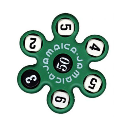 【トモエ】ジャマイカ　緑　サイコロ計算ゲーム　ＪＡＭＡＧ　知育玩具（緑） １個/JAMAG