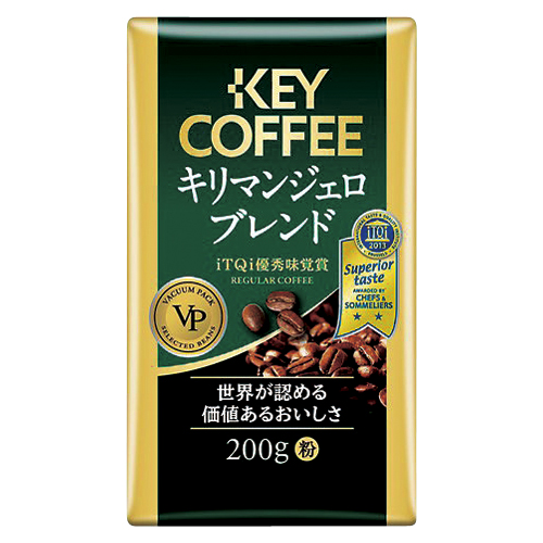 【キーコーヒー】キーコーヒー　ＶＰキリマンジェロブレンド２００ｇ １袋/534542
