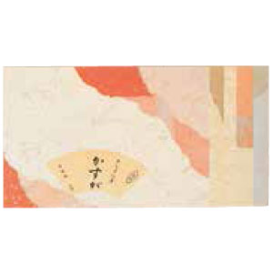 【京の象】料紙かすが　半懐紙　５０枚 １冊/5-412
