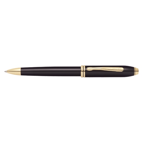 【クロス】タウンゼント　ブラックラッカー　ボールペン　５７２ＴＷ（ブラック） １本/N572TW