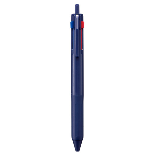【三菱鉛筆】ジェットストリーム　３色ボールペン０．７（黒・赤・青）（ネイビー） １本/SXE350707.9
