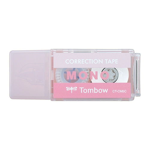 【トンボ鉛筆】修正テープモノポケット（ピンク） １個/CT-CM5C80