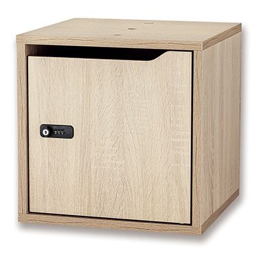 【アスカ】組立式　木製収納ボックス １個/SB900WD