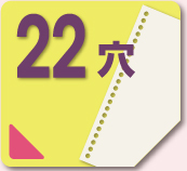 22穴