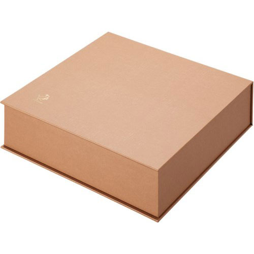 【キングジム】紙文箱（茶色） １個/2385-03