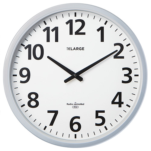 【キングジム】電波掛時計　ザラージ　省電力・防滴型　ＧＤＫＢ－００１ １個/GDKB-001