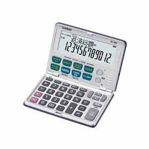 【カシオ】金融電卓　割賦償還・固定段階金利・ローン １台/BF-480-N