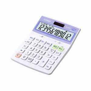 【カシオ】抗菌電卓　デスクサイズ １台/DW-122CL-N