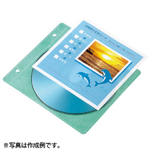 【サンワサプライ】不織布ケース用インデックスカード　サイズ：１１５×１１５ｍｍ　サイズ：１１５×１１５ｍｍ １パック/JP-IND10