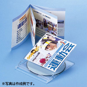 【サンワサプライ】２つ折りインデックスカード　薄手・半光沢 １パック/JP-INDGK8