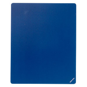 【サンワサプライ】マウスパッド　Ｍサイズ　Ｍサイズ（ブルー） １枚/MPD-EC25M-BL