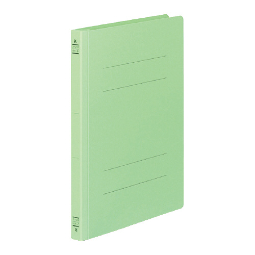 【コクヨ】フラットファイルＶ（樹脂製とじ具）（緑） １冊/フ-V11G