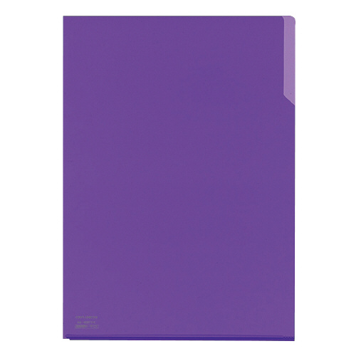 クリヤーホルダーＡ４　紫　（紫）