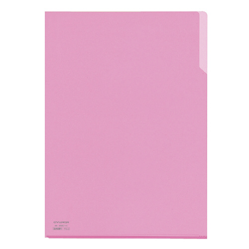 【コクヨ】クリヤーホルダーＡ４　ピンク（ピンク） １枚/ﾌ-T750-8