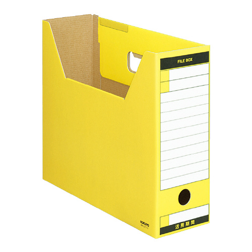 【コクヨ】ファイルボックス－ＦＳ（Ｔタイプ）（黄） １個/A4-LFT-Y