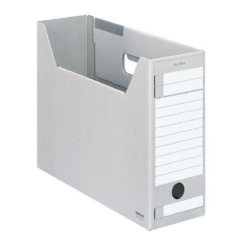 【コクヨ】ファイルボックス－ＦＳ　Ｅタイプ（グレー） １個/A4-LFE-M