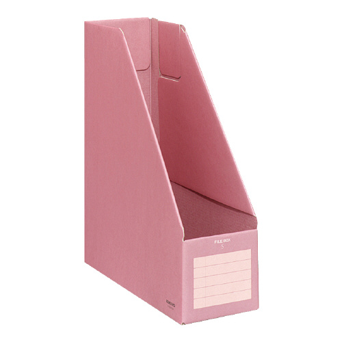 【コクヨ】ファイルボックス　Ｓ（ピンク） １個/フ-E450P