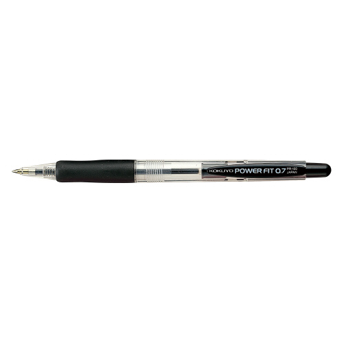 【コクヨ】パワーフィットボールペン１００（黒） １本/PR-100D