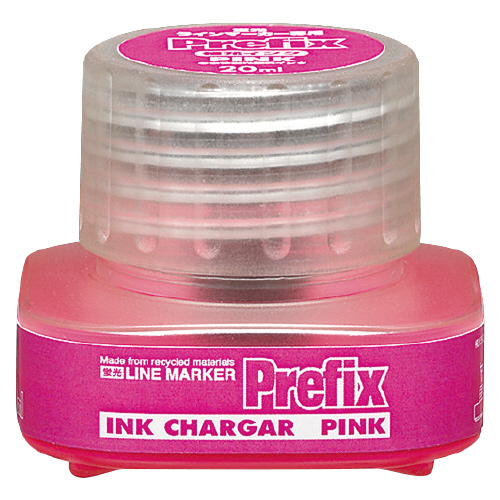 【コクヨ】蛍光ＯＡマーカー〈プリフィクス〉補充用インク　ピンク（ピンク） １個/PMR-L10P