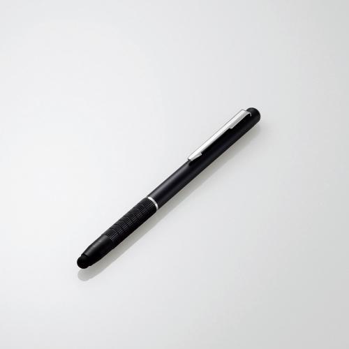 【エレコム】タブレットＰＣ対応タッチペン　Ｐ－ＴＰＡＬシリーズ　ロングタイプ（ブラック） １本/P-TPALBK