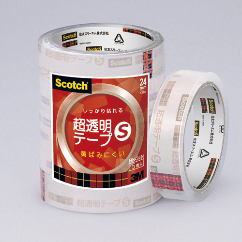 スコッチ（Ｒ）　超透明テープＳ　３Ｍ　（大巻）工業・・・