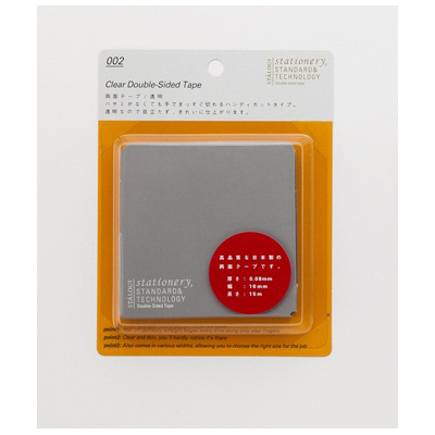 【ニトムズ】STALOGY（スタロジー）　両面テープ　透明　１０ｍｍ×１５ｍ １巻/S1020
