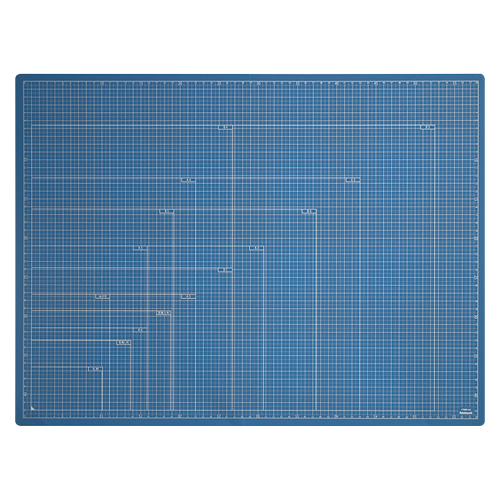 【ナカバヤシ】折りたたみカッティングマット　Ａ２（ブルー） １枚/CTMO-A2