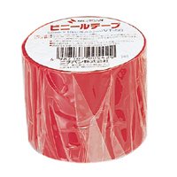 【ニチバン】ビニールテープ　幅５０ｍｍ×長１０ｍ（赤） １巻/VT-501