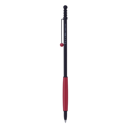 【トンボ鉛筆】ズーム７０７　ツイスト式　油性ボールペン（本体色：ブラック／レッド） １本/BC-ZS2