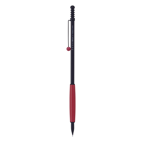 【トンボ鉛筆】ズーム７０７　ノック式　シャープペンシル（ブラック／レッド） １本/SH-ZS2