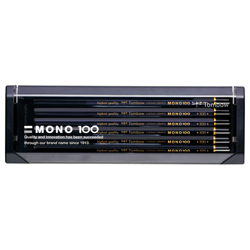 【トンボ鉛筆】鉛筆　モノ１００　ＨＢ　製図用 １ダース/MONO-100HB