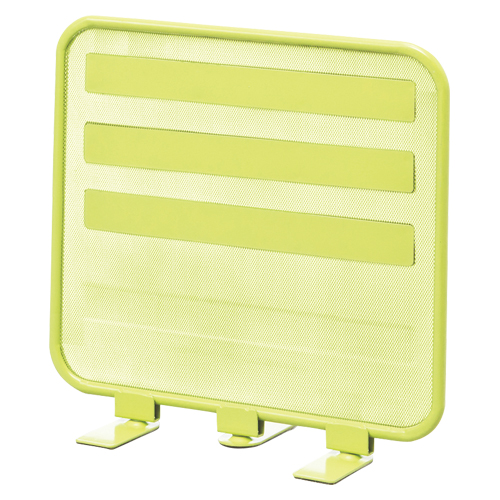 【リヒトラブ】ライト・デスクトップパネル　巾３９０ｍｍタイプ（黄緑） １枚/A-7380-6