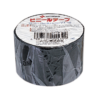 【ニチバン】ビニールテープ　幅３８ｍｍ×長１０ｍ（黒） １巻/VT-386
