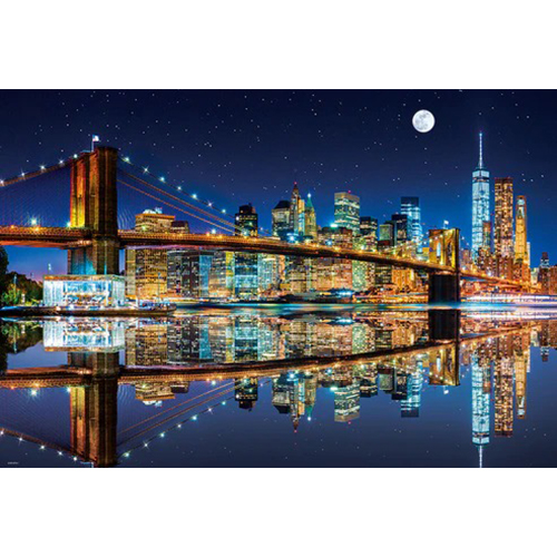 【ビバリー】ニューヨーク　ブルックリンブリッジ　１０００ピース　パズル　ジグソーパズル　アメリカ　ブルックリン橋　ランドマーク　絶景 １個/1000-055