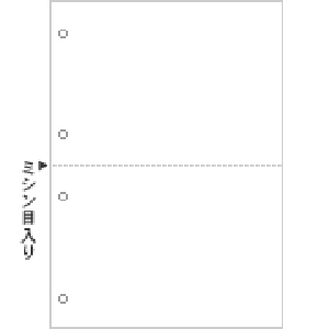 【ヒサゴ】マルチプリンタ帳票　Ｂ５白紙２面４穴 １００枚/FSC2053