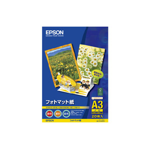 【エプソン】ＰＭマット紙　Ａ３ノビ １個/KA3N20PM