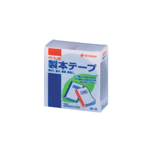 【ニチバン】製本テープ〈再生紙〉　３５ｍｍ幅（茶） １巻/BK-3518