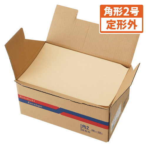 【寿堂】森林認証紙封筒　５００枚業務用　規格：角２ ５００枚/00583