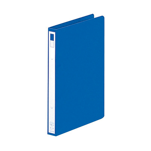 【リヒトラブ】リングファイル＜ディンプル＞　Ｂ５判タテ型　背幅２７ｍｍ（藍） １冊/F-862-9